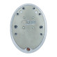 Протектор DISEC *MAGNETIC MG355DM LEVER KEY Oval 15мм хром мат T внешний, 3 магн ключа