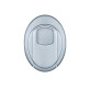 Протектор DISEC *MAGNETIC MG355DM LEVER KEY Oval 15мм хром мат T внешний, 3 магн ключа
