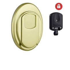 Протектор DISEC *MAGNETIC MG355DM LEVER KEY Oval 15мм латунь PVD 2 внешний, 3 магн ключа Протектор DISEC *MAGNETIC MG355DM LEVER KEY Oval 15мм латунь PVD 2 внешний, 3 магн ключа