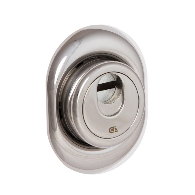 Протектор DISEC *MAGNETIC 3G2FM DIN Oval 25мм хром полированный 3клас C внешний, O/K