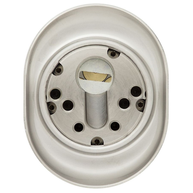 Протектор DISEC *MAGNETIC 3G2FM DIN Oval 25мм хром полированный 3клас C внешний, O/K
