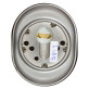 Протектор DISEC *MAGNETIC 3G2FM DIN OVAL 25мм Бронза_сатин 3клас BS Зовнішній, O/K