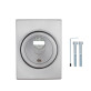 Протектор DISEC *MAGNETIC 3G2WB DIN SQUARE 25мм нерж.сталь мат IT внешний, O/K