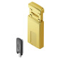 Протектор DISEC *MAGNETIC MG220MINI LEVER KEY Oval 12мм латунь PVD 3клас 2 внешний, 3 магн ключа