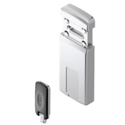 Протектор DISEC *MAGNETIC MG220MINI LEVER KEY Oval 12мм хром полированный 3клас C внешний, 3 магн ключа Протектор DISEC *MAGNETIC MG220MINI LEVER KEY Oval 12мм хром полированный 3клас C внешний, 3 магн ключа