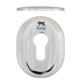 Щиток ESETY A618 DIN OVAL 40-50мм Хром_полірований BRIGHT_CR