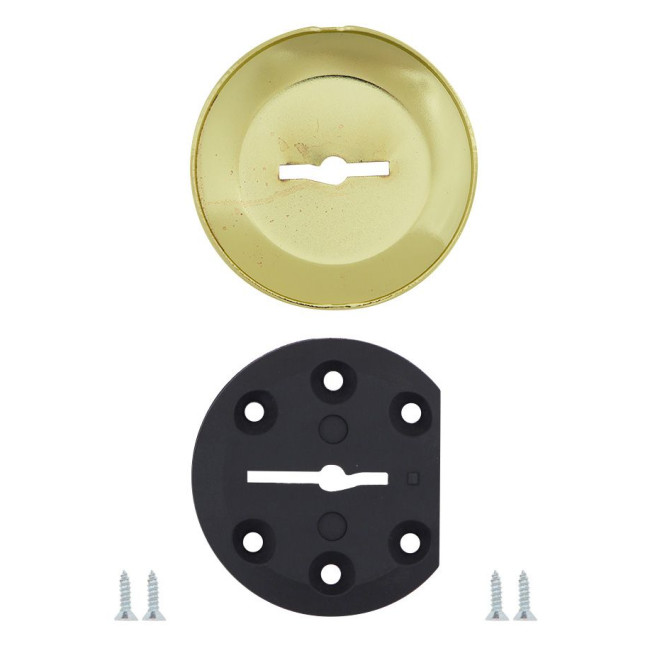 Щиток Mul-t-lock A731 Matrix ROUND латунь PVD BRIGHT BRASS PVD без шторки Щиток Mul-t-lock A731 Matrix ROUND латунь PVD BRIGHT BRASS PVD без шторки
