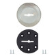 Щиток Mul-t-lock A731 Matrix ROUND хром сатин CR SAT без шторки Щиток Mul-t-lock A731 Matrix ROUND хром сатин CR SAT без шторки