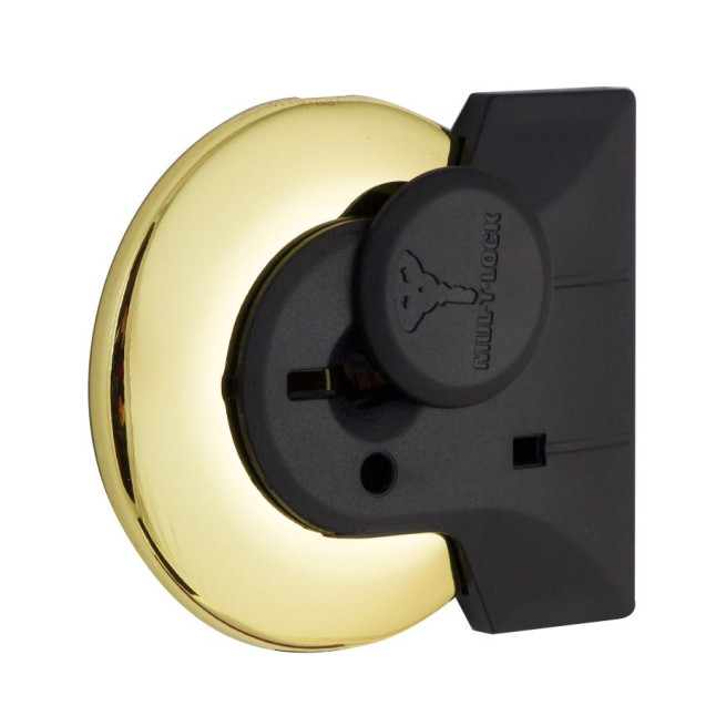 Щиток Mul-t-lock A732 Matrix ROUND латунь PVD BRIGHT BRASS PVD с шторкой Щиток Mul-t-lock A732 Matrix ROUND латунь PVD BRIGHT BRASS PVD с шторкой