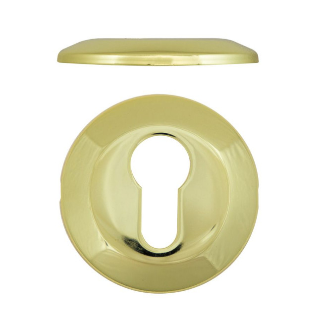 Щиток Mul-t-lock A733 DIN ROUND латунь PVD BRIGHT BRASS PVD без шторки Щиток Mul-t-lock A733 DIN ROUND латунь PVD BRIGHT BRASS PVD без шторки