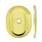 Щиток Mul-t-lock A703 Omega Oval латунь PVD BRIGHT BRASS PVD без шторки, без лого Щиток Mul-t-lock A703 Omega Oval латунь PVD BRIGHT BRASS PVD без шторки, без лого