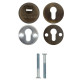 Протектор Mul-t-lock SL3 DIN ROUND 14,5 мм 48-53мм бронза античная 3клас ANTIQUE BRASS комплект, М8x65