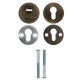 Протектор Mul-t-lock SL3 DIN ROUND 14,5 мм 58-63мм бронза античная 3клас ANTIQUE BRASS комплект, М8x75 Протектор Mul-t-lock SL3 DIN ROUND 14,5 мм 58-63мм бронза античная 3клас ANTIQUE BRASS комплект, М8x75