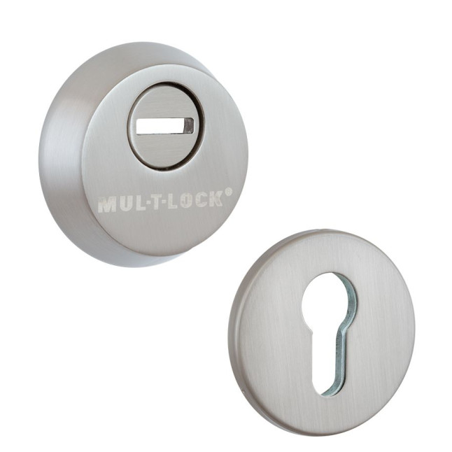 Протектор MUL-T-LOCK SL3 DIN ROUND 14,5мм 58-63мм Нерж.сталь_мат 3клас BRUSHED_NICKEL Комплект, М8х75