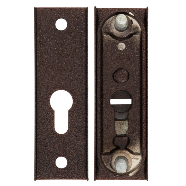 Протектор ROSTEX R3 DIN PLATE 22мм 38-55мм Фарба_коричнева_антік 3клас BROWN Комплект