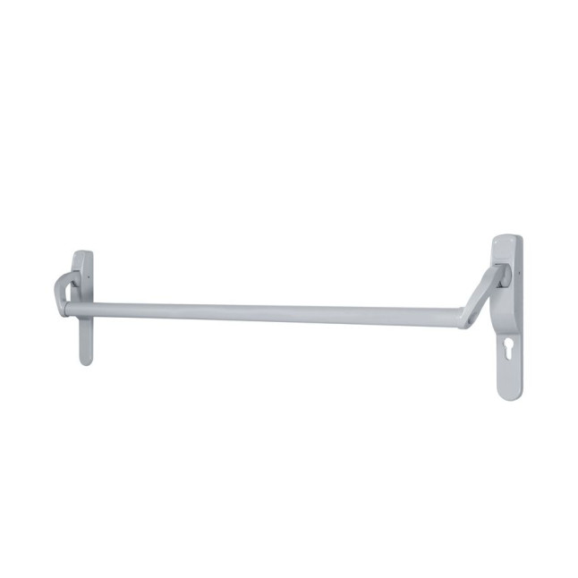 Ручка JPM для эвакуационного выхода врезной 870100-09-0-A Norma Cross bar 87 whith hole for cyl 72mm P P: silver (RAL9006)/P: silver (RAL9006) 900мм 9мм Ручка JPM для эвакуационного выхода врезной 870100-09-0-A Norma Cross bar 87 whith hole for cyl 72mm P P: silver (RAL9006)/P: silver (RAL9006) 900мм 9мм