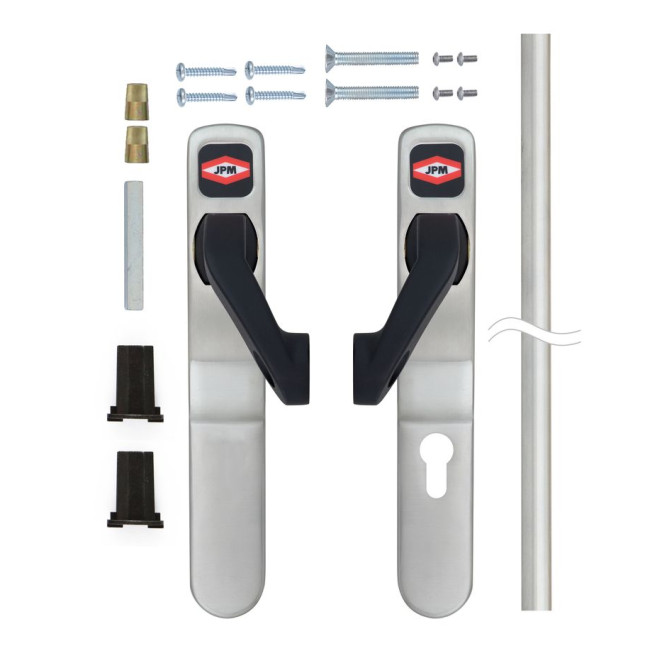Ручка JPM для эвакуационного выхода врезной 870100-19-0-A Cross bar 87 whith hole for cyl 72mm SS 900мм 9мм Ручка JPM для эвакуационного выхода врезной 870100-19-0-A Cross bar 87 whith hole for cyl 72mm SS 900мм 9мм