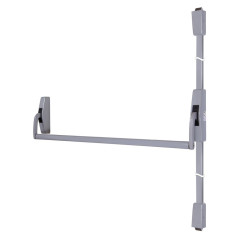 Замок JPM для эвакуационного выхода накладной 890200-01-0-Z Cross bar 89 Rim latch P P: silver (RAL9006)/P: silver (RAL9006) 2 Locking 850мм  Замок JPM для эвакуационного выхода накладной 890200-01-0-Z Cross bar 89 Rim latch P P: silver (RAL9006)/P: silver (RAL9006) 2 Locking 850мм