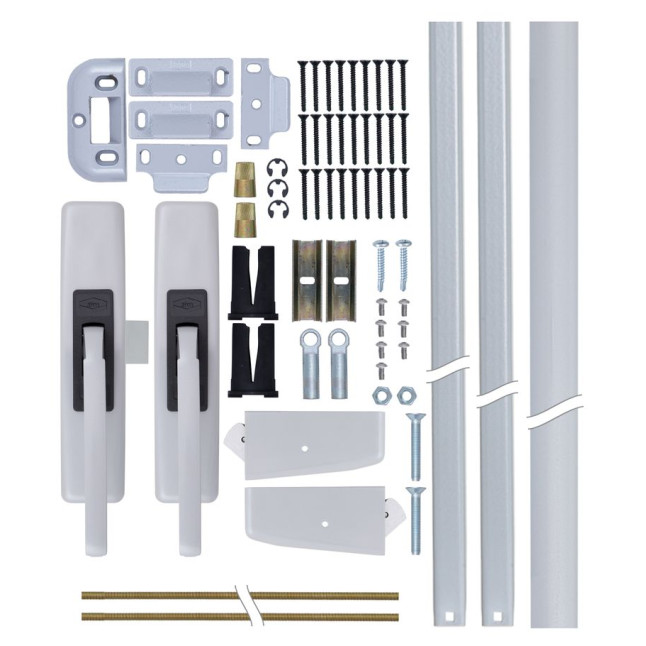Замок JPM для евакуаційного виходу накладний 890300-01-2-Z_Cross_bar_89_Rim_latch P P: silver (RAL9006)/P: silver (RAL9006) 3 Locking 850мм