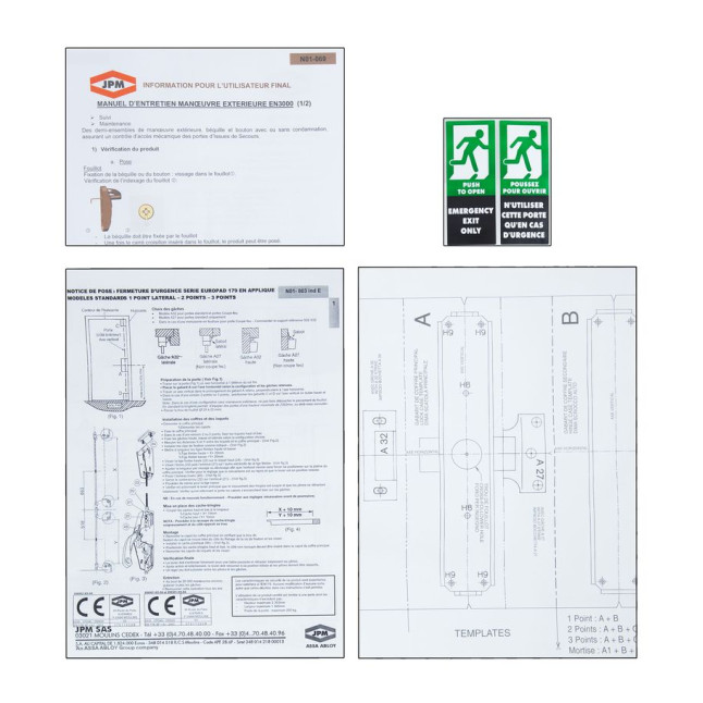 Замок JPM для запасного выхода накладной 898901-06-2-А EuroPad 179 Rim bolt WN W:white (RAL 9016)/N: black (RAL 9005) 1 Locking Замок JPM для запасного выхода накладной 898901-06-2-А EuroPad 179 Rim bolt WN W:white (RAL 9016)/N: black (RAL 9005) 1 Locking