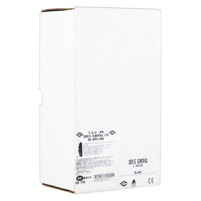 Замок JPM для запасного выхода накладной 898901-06-2-А EuroPad 179 Rim bolt WN W:white (RAL 9016)/N: black (RAL 9005) 1 Locking Замок JPM для запасного выхода накладной 898901-06-2-А EuroPad 179 Rim bolt WN W:white (RAL 9016)/N: black (RAL 9005) 1 Locking