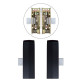 Комплект защіпок JPM E55002-02-0-A_до_Антипаніки_FAP5 N: black (RAL 9005)