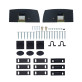 Комплект защіпок JPM E55002-02-0-A_до_Антипаніки_FAP5 N: black (RAL 9005)