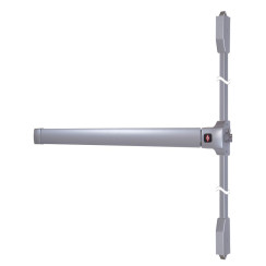 Замок JPM для евакуаційного виходу накладний PJ3000-08-0A_PED90+ P P:silver (RAL 9006) 3 Locking 845мм Замок JPM для евакуаційного виходу накладний PJ3000-08-0A_PED90+ P P:silver (RAL 9006) 3 Locking 845мм