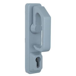 Ручка JPM зовнішня PR2E00-01-0-A_Outside_trim_for_DIN_CYL P P:silver (RAL 9006) 9мм Ручка JPM зовнішня PR2E00-01-0-A_Outside_trim_for_DIN_CYL P P:silver (RAL 9006) 9мм