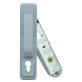 Ручка JPM зовнішня PR2E00-01-0-A_Outside_trim_for_DIN_CYL P P:silver (RAL 9006) 9мм
