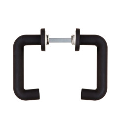 Набір фурнітури NEMEF 2914/02 (MUV-MUV W/O_CYL_HOLE) N N: black (RAL 9005) 9мм