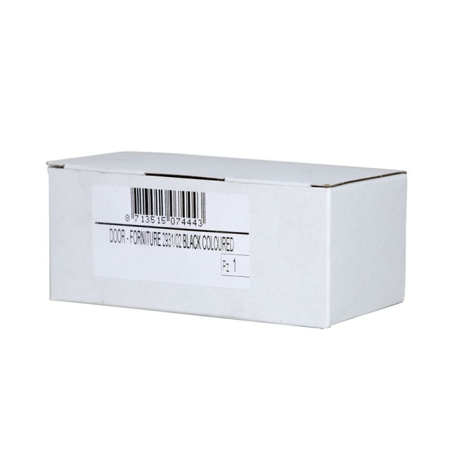 Набор фурнитуры NEMEF 2914/02 (MUV-MUV W/O CYL HOLE) N N: black (RAL 9005) 9мм Набор фурнитуры NEMEF 2914/02 (MUV-MUV W/O CYL HOLE) N N: black (RAL 9005) 9мм