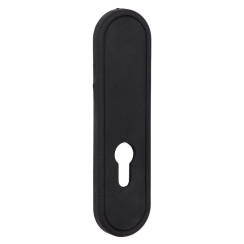 Щиток NEMEF 2933/02 (CYL_HOLE) N N: black (RAL 9005) 9мм