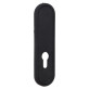 Щиток NEMEF 2933/02 (CYL_HOLE) N N: black (RAL 9005) 9мм