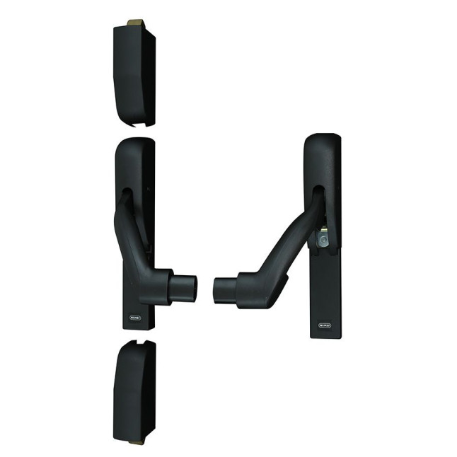 Замок NEMEF для евакуаційного виходу накладний 3650/1 N N: black (RAL 9005) 2 Locking 9мм