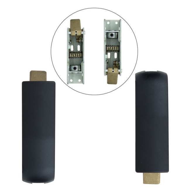 Замок NEMEF для евакуаційного виходу накладний 3650/1 N N: black (RAL 9005) 2 Locking 9мм