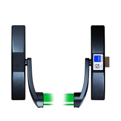 Замок TESA для евакуаційного виходу накладний 1910908 NV N: black (RAL 9005)/ V: green (RAL 6002) 1 Locking 900мм 8мм