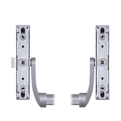 Замок TESA для евакуаційного виходу накладний 1910908 PP P: silver (RAL9006)/P: silver (RAL9006) 1 Locking 900мм 8мм