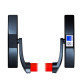 Замок TESA для эвакуационного выхода накладной 1930908 NR N: black (RAL 9005)/R: red (RAL 3000) 2 Locking 900мм 8мм Замок TESA для эвакуационного выхода накладной 1930908 NR N: black (RAL 9005)/R: red (RAL 3000) 2 Locking 900мм 8мм