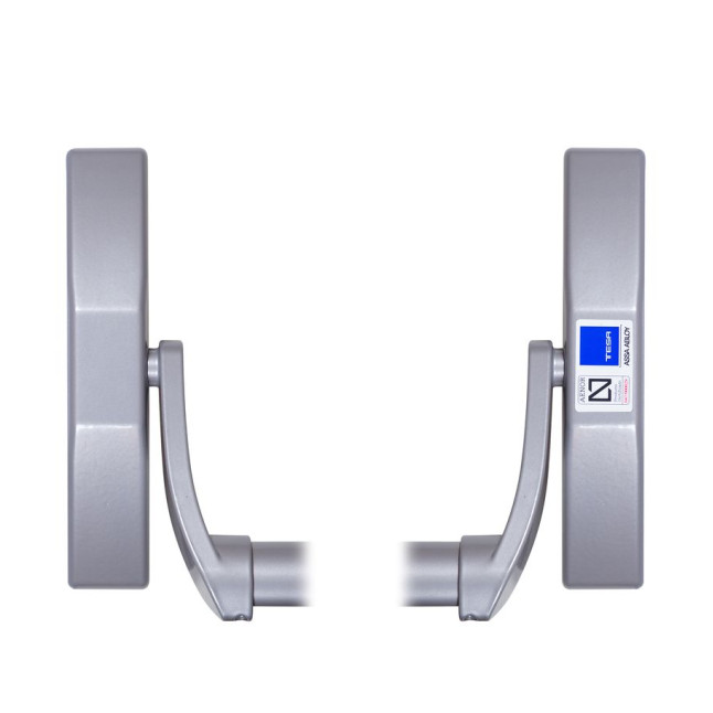Замок TESA для евакуаційного виходу накладний 1930908 PP P: silver (RAL9006)/P: silver (RAL9006) 2 Locking 900мм 8мм
