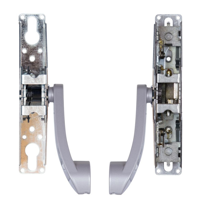Замок TESA для евакуаційного виходу накладний 1930908 PP P: silver (RAL9006)/P: silver (RAL9006) 2 Locking 900мм 8мм