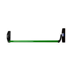 Ручка TESA для евакуаційного виходу врізний 1970909 NV N: black (RAL 9005)/ V: green (RAL 6002) 900мм 9мм