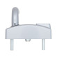 Ручка TESA внешняя накладной MODULAR VECTOR (PZ with TE5 CYL) P P:silver (RAL 9006) 8мм Ручка TESA внешняя накладной MODULAR VECTOR (PZ with TE5 CYL) P P:silver (RAL 9006) 8мм