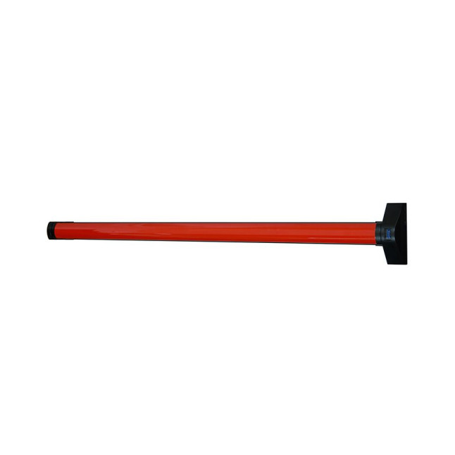 Ручка TESA для евакуаційного виходу врізний QUICK1E209 NR N: black (RAL 9005)/R: red (RAL 3000) 1200мм 9мм