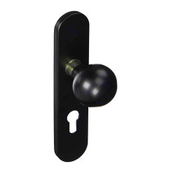 Ручка TESA зовнішня накладний MANILA PULL KNOB TTF10UNE (PZ w/o_TE5_CYL) N N: black (RAL 9005) 8мм фіксована Ручка TESA зовнішня накладний MANILA PULL KNOB TTF10UNE (PZ w/o_TE5_CYL) N N: black (RAL 9005) 8мм фіксована