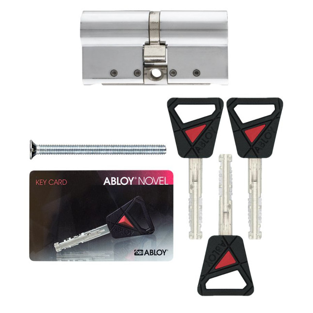 Циліндр ABLOY DIN_MOD_KK CY322 NOVEL 65 CR 32,5x32,5 CAM30 3KEY NOV_U_35mm UA55SS BOX Циліндр ABLOY DIN_MOD_KK CY322 NOVEL 65 CR 32,5x32,5 CAM30 3KEY NOV_U_35mm UA55SS BOX