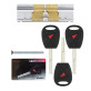 Циліндр ABLOY DIN_MOD_KK CY322 NOVEL 85 CR 42,5x42,5 CAM30 3KEY NOV_U_45mm_ELONG UA55SS BOX