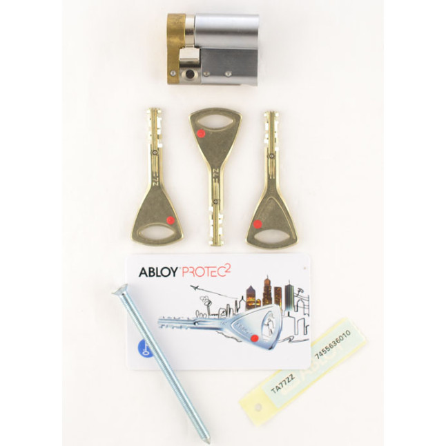 Циліндр ABLOY DIN_MOD_HALF_K HARD CY331 *PROTEC2 82,5 HCR 72Нx10,5 CAM30 3KEY PR2_T TA77ZZ BOX