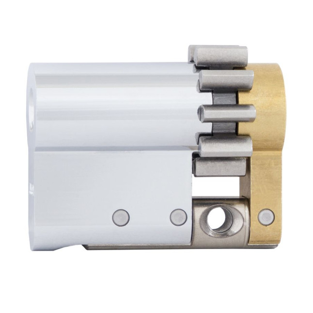 Цилиндр Abloy DIN MOD HALF K CY321 NOVEL 43 CR 32,5x10,5 CGW 3KEY NOV U 45mm ELONG UA55SS BOX