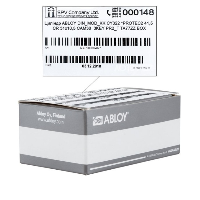 Цилиндр Abloy DIN MOD HALF K CY321 *PROTEC 2 61,5 CR 51x10,5 CAM30 3KEY PR2 T TA77ZZ BOX Цилиндр Abloy DIN MOD HALF K CY321 *PROTEC 2 61,5 CR 51x10,5 CAM30 3KEY PR2 T TA77ZZ BOX